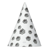 Silver Gift Boxes Elegant Holiday Premium Party Feesthoedjes (Links)