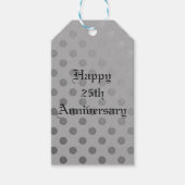 Silver Gift Labels Cadeaulabel (Voorkant)