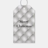 Silver Glam Diamond Cadeaulabel (Voorkant)