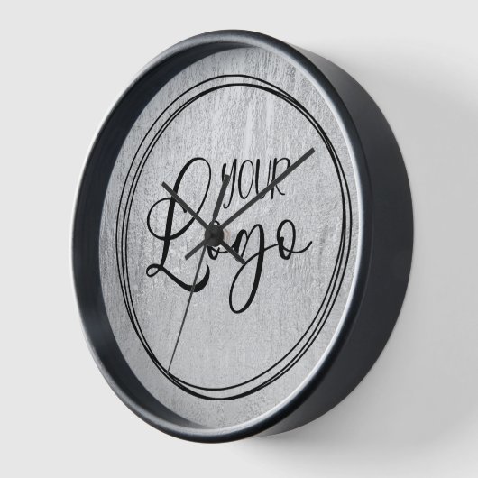 Silver Glam Texture Logo (Hoek)