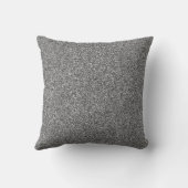 Silver Glitte Print Metallic Scatter Throw Cushion Kussen (Achterkant)