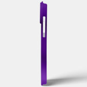 Silver Glitter Bright Paarse Girly Signature Case-Mate iPhone Case (Achterkant / Links)