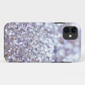 Silver Glitter Case-Mate iPhone Case (Achterkant (horizontaal))