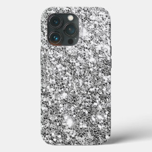 Silver Glitter Case-Mate iPhone Case