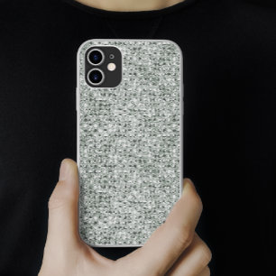 Silver Glitter iPhone 11 Hoesje