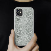 Silver Glitter Case-Mate iPhone Case
