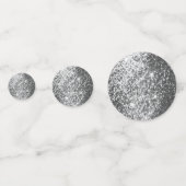 Silver Glitter Confetti (Voorkanten)