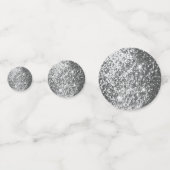 Silver Glitter Confetti (Achterkanten)