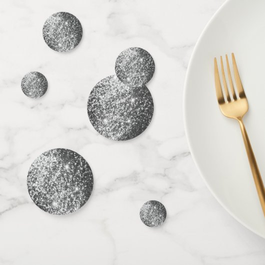 Silver Glitter Confetti (Groep)