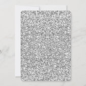 Silver Glitter Diamond Infinity Bridesmaid Kaart (Achterkant)