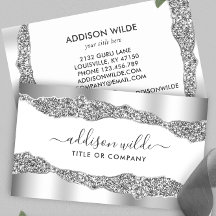 Silver Glitter Diamonds Professional