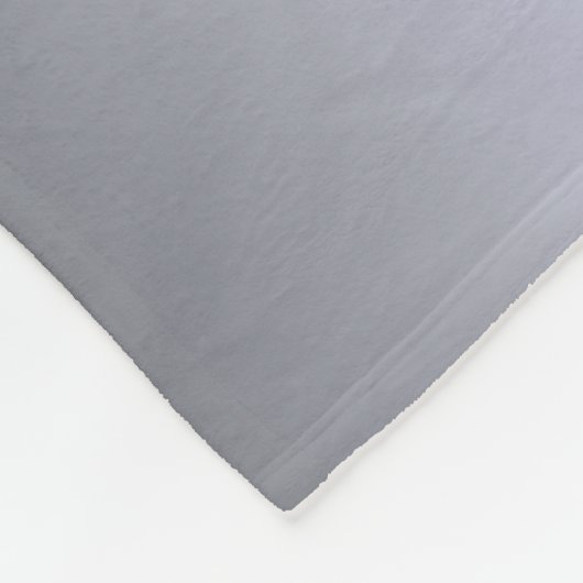 Silver glitter druppelt monogram foto fleece deken (Hoek)