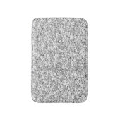 Silver Glitter Gedrukt Badmat (Voorkant Verticaal)