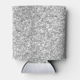 Silver Glitter Gedrukt Blikjeskoeler