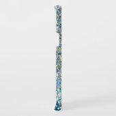 Silver Glitter Girly Custom Name Case-Mate Samsung Galaxy Hoesje (Achterkant/rechts)