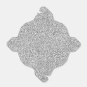 Silver Glitter Glitter Bedankdoosjes (Uitgevouwen)