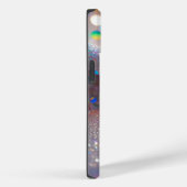 Silver Glitter iPhone/iPad Mate Stoer Hoesje (Achterkant / Rechts)