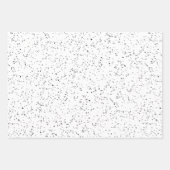 Silver Glitter Kijk Inpakpapier Vel (Voorkant 3)