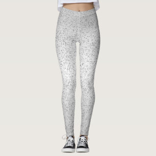 Silver Glitter Kijk Leggings