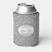 Silver Glitter Lijst Koelbox Blikjeskoeler (Blikje Achterkant)