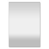 Silver Glitter Look Bruiloft Escort Kaarten (Achterkant)