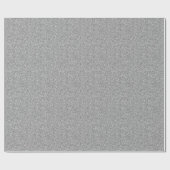 Silver Glitter look-like Pattern Cadeaupapier (Vlak)