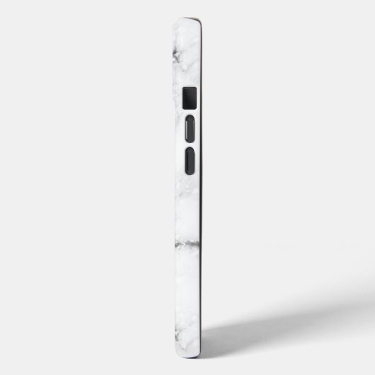 Silver Glitter Marble Persoonlijk Case-Mate iPhone Case (Achterkant / Links)