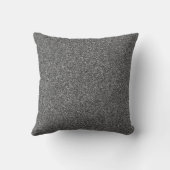 Silver Glitter Metallic Scatter Throw Cushion Kussen (Achterkant)