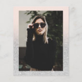 SIlver glitter ombre roze fotobudget Sweet 16 (Achterkant)