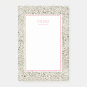 Silver Glitter Post-it® Notes (Voorkant)