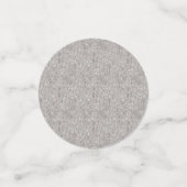 Silver Glitter Sequins Confetti (Kleine voorkant)