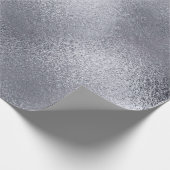 Silver Glitter Shiny Glass Ice Vip Cadeaupapier (Hoek)