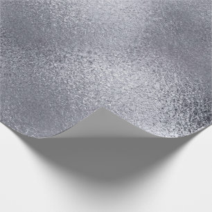 Silver Glitter Shiny Glass Ice Vip Cadeaupapier