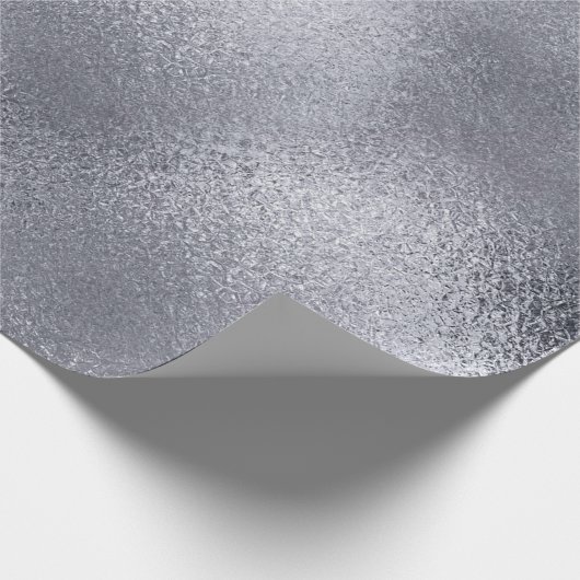 Silver Glitter Shiny Glass Ice Vip Cadeaupapier (Hoek)