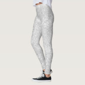 Silver Glitter Shiny Sparkley Leggings (Links)