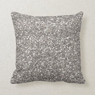Silver Glitter Sierkussen