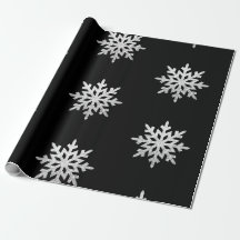 Silver Glitter Snowflake