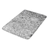 Silver Glitter Sparkle Badmat (Gekanteld)