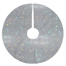 Silver Glitter Sparkle Faux-kerstverlichting