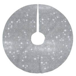 Silver Glitter Sparkle Metallic Kijk Kerstboom Rok