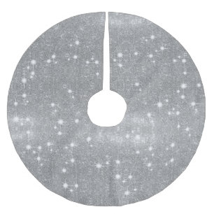Silver Glitter Sparkle Metallic Kijk Kerstboom Rok