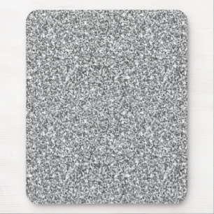 Silver Glitter Sparkle Metallic Muismat