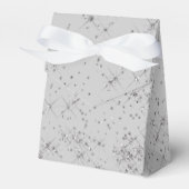 Silver Glitter Sparkles Bedankdoosjes (Voorkant Zijde)