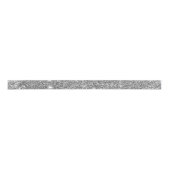 Silver Glitter Stylish Kerstsatin Ribbon Satijnen Lint (Voorkant)