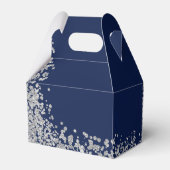 Silver Glitter Vrijgezellenfeest Favor Boxes Bedankdoosjes (Achterkant)