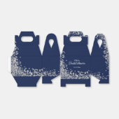 Silver Glitter Vrijgezellenfeest Favor Boxes Bedankdoosjes (Uitgevouwen)