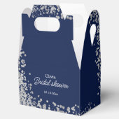 Silver Glitter Vrijgezellenfeest Favor Boxes Bedankdoosjes (Geopend)
