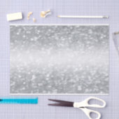 Silver Glitter-weefselpapier Tissuepapier (Craft)