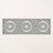 Silver Glitter Yoga Mat (Voorkant (horizontaal))