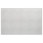 Silver Glitter Zigzag Stripes Chevron Pattern Stof (Yard (91,4 cm))